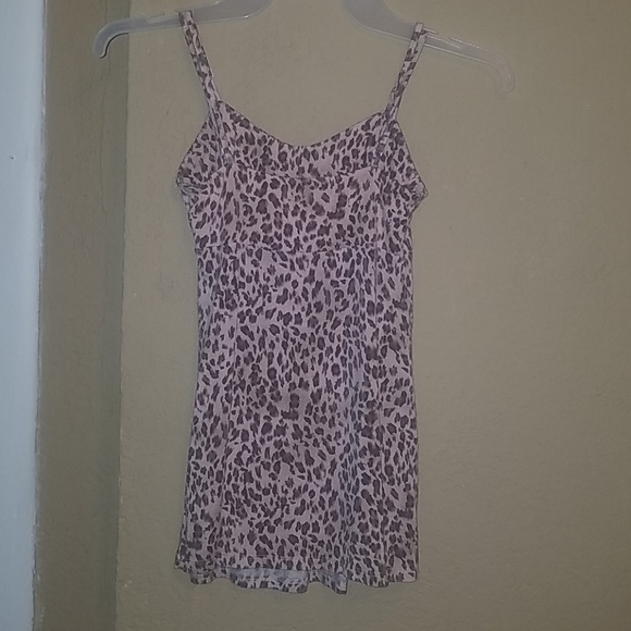FREE PEOPLE Leopard Cheetah Animal Cami XS - Picture 5 of 5